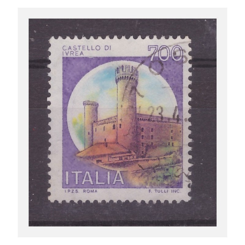 CASTELLI 700 Lire con Filigrana secondo tipo