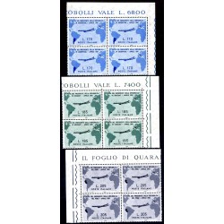 ITALIA 1961 - GRONCHI  SERIE COMPLETA  QUARTINA NUOVA **  ADF