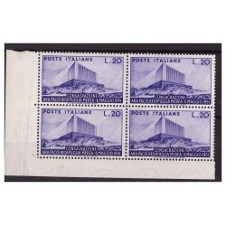 ITALIA 1951 - ARA PACIS   QUARTINA NUOVA ** ADF