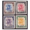 LIBIA 1952 - EMISSIONE PER FEZZAN - CAV. SENUSSITA SERIE NUOVA **