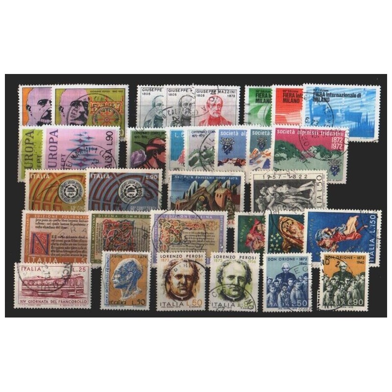 1972 - ANNATA COMPLETA USATI  prima scelta