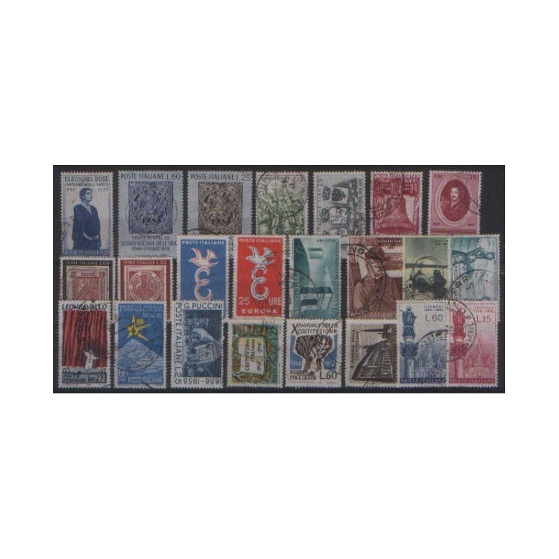 1958 - ANNATA COMPLETA USATI prima scelta