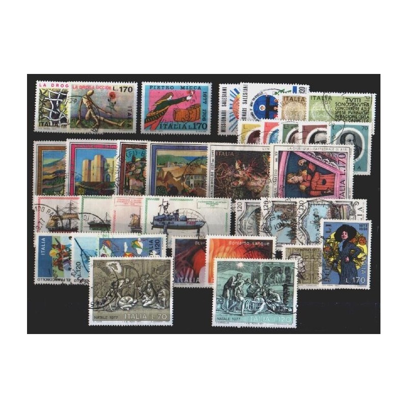 1977 - ANNATA COMPLETA USATI  prima scelta
