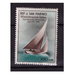 SAN MARINO 1956 - GIORNATA FILATELICA RICCIONE NUOVO **