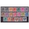 ITALIA 1955/66 -  SIRACUSANA  STELLE NON FLUORESCENTE  SERIE  20  VALORI  **