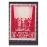 VATICANO 1945 - OPERE DI CARITA Lire 3 SENZA EFFIGIE DEL REDENTORE NUOVO **