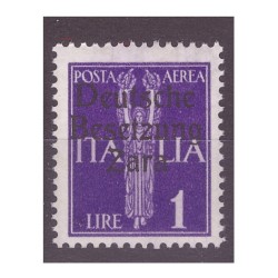 ZARA  1943  POSTA AEREA -  LIRE 1  -  SECONDO  TIPO   NUOVO **