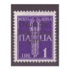 ZARA  1943  POSTA AEREA -  LIRE 1  -  SECONDO  TIPO   NUOVO **
