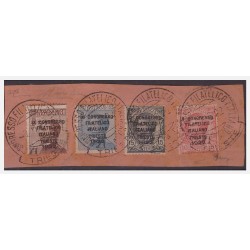 1922 - CONGRESSO FILATELICO - SERIE USATA