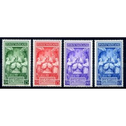 VATICANO 1939 - INCORONAZIONE SERIE NUOVA ** CENTRATI