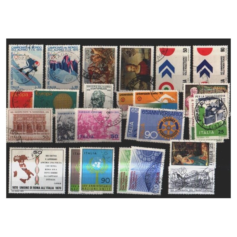 1970 - ANNATA COMPLETA USATI  prima scelta