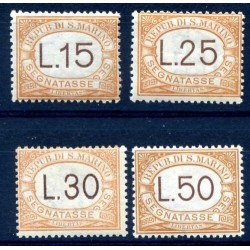 SAN MARINO 1927 - SEGNATASSE SERIE NUOVA **