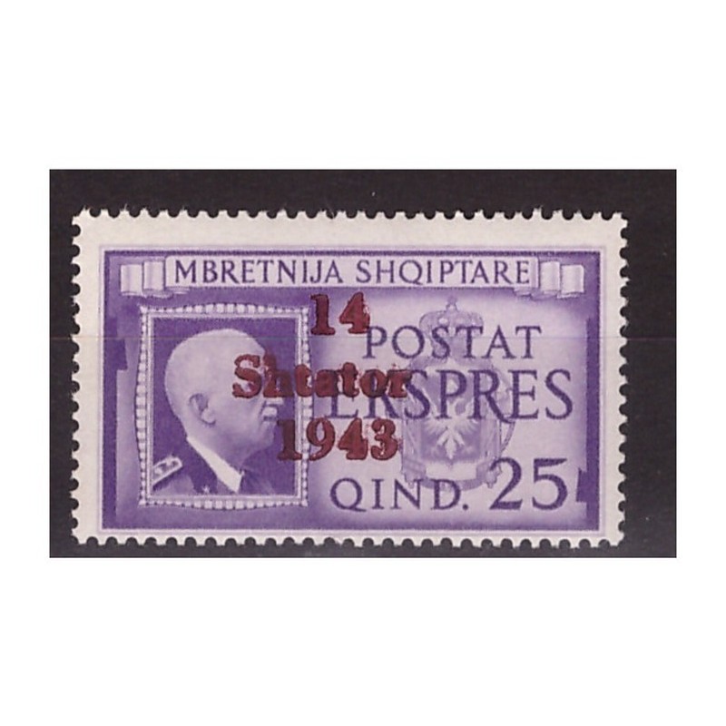ALBANIA OCCUPAZIONE TEDESCA 1943 - ESPRESSO   NUOVO  **