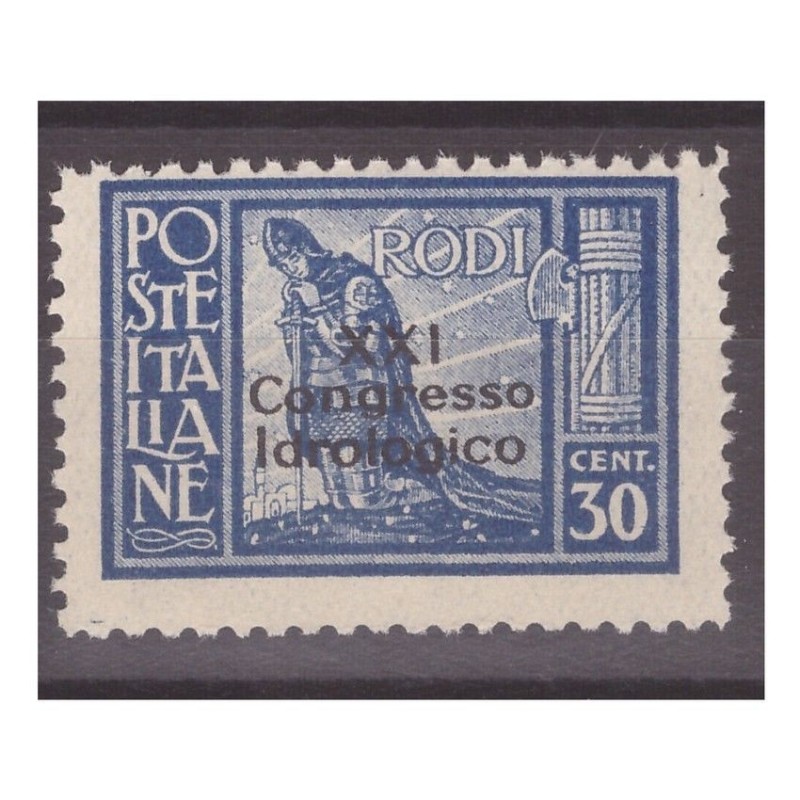 EGEO 1930 - CONGRESSO IDROLOGICO CENTESIMI 30 NUOVO **