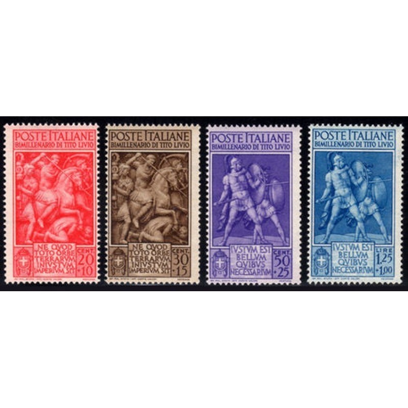 REGNO 1941 -TITO LIVIO SERIE COMPLETA NUOVA **