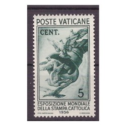 VATICANO 1936 -  STAMPA CATTOLICA  Cent.  5   NUOVO **