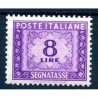 ITALIA 1947 - SEGNATASSE 8 Lire RUOTA NUOVO **