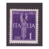 GNR BRESCIA - POSTA AEREA 1 LIRA. Nuovo **