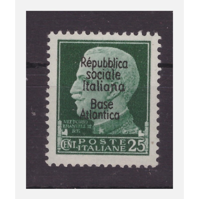 BASE ATLANTICA 1944 -  CENTESIMI 25  NUOVO  **