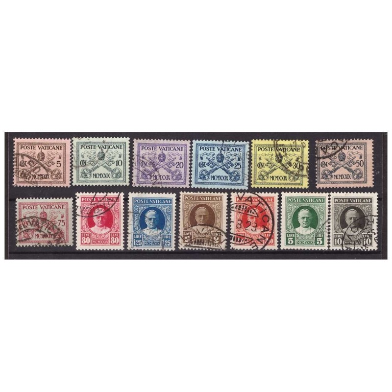VATICANO - 1929  CONCILIAZIONE   SERIE  USATA
