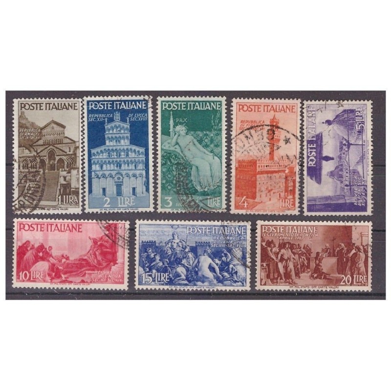 1946 -  AVVENTO DELLA REPUBBLICA  SERIE USATA