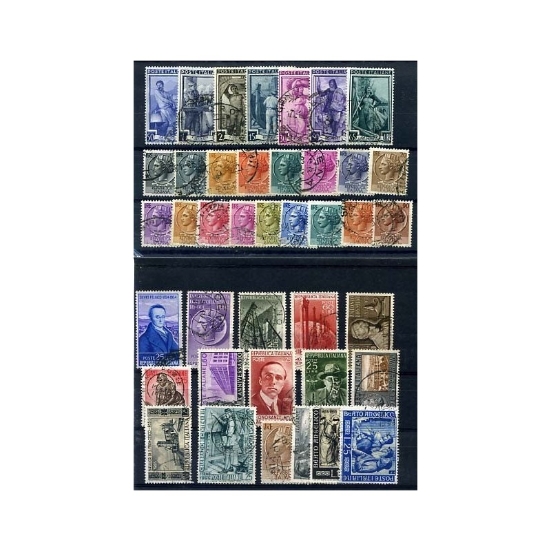 1955 - ANNATA COMPLETA USATI prima scelta