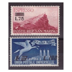 SAN MARINO 1957 - ESPRESSI SERIE NUOVA **
