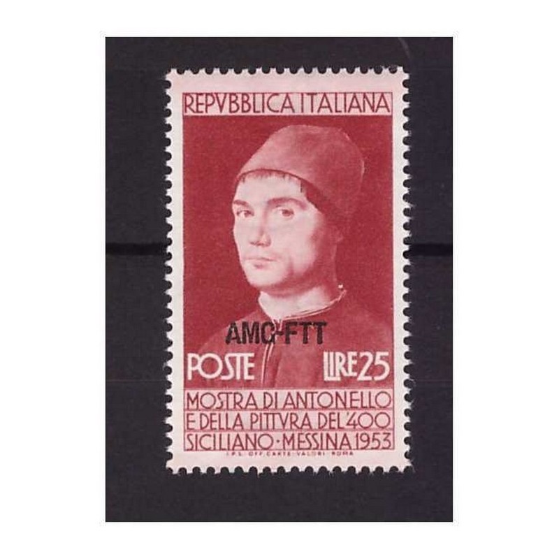 TRIESTE A - 1953  ANTONELLO DA MESSINA   NUOVO **