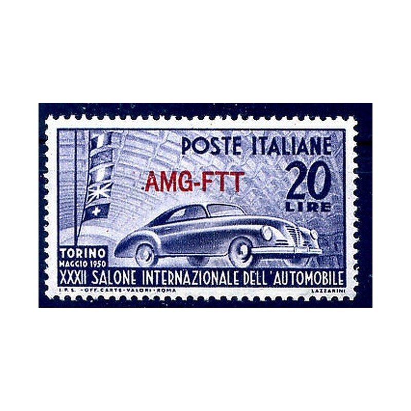 TRIESTE  A - 1950 SALONE AUTO TORINO   NUOVO  **