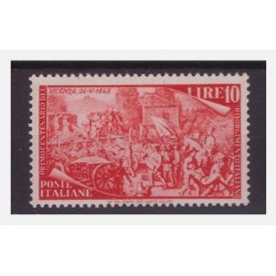 ITALIA 1948 - RISORGIMENTO LIRE 10 NUOVO **