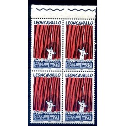 ITALIA 1958 - LEONCAVALLO  QUARTINA NUOVA **