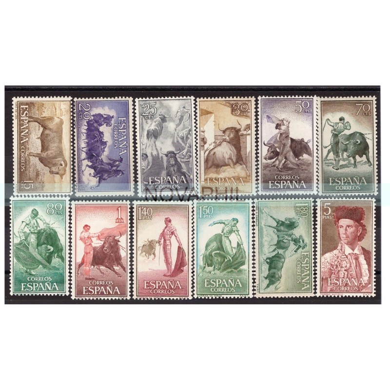 SPAGNA 1960  -  TAUROMACHIA  -   SERIE NUOVA  **