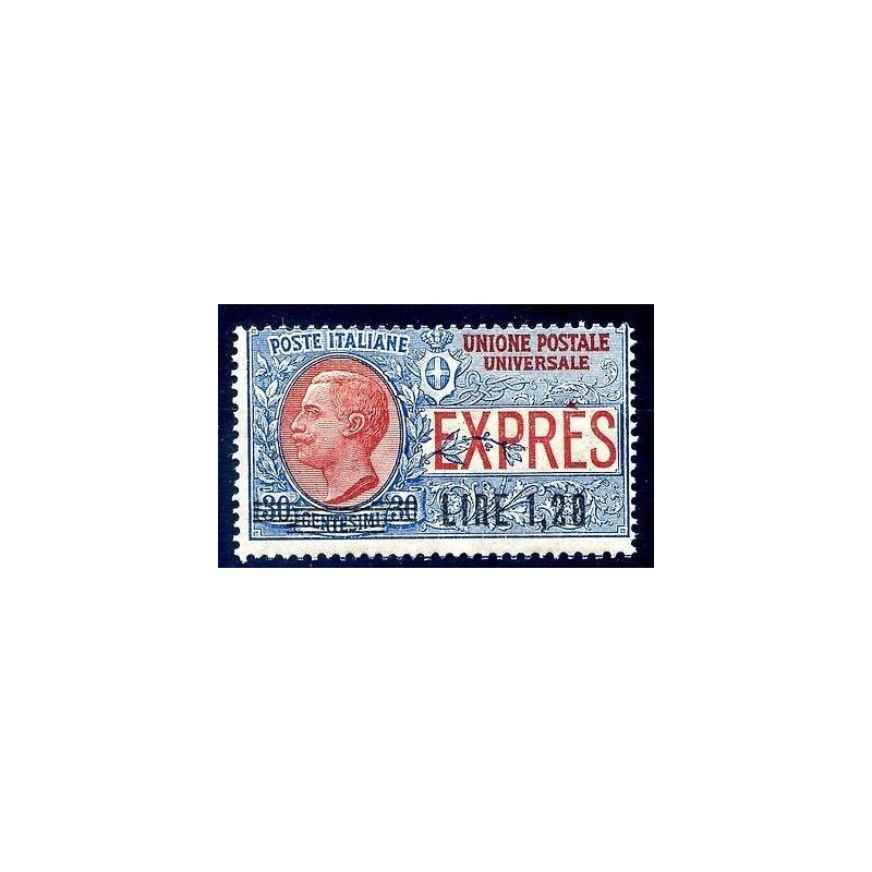 REGNO ESPRESSI 1921 - Lire 1,20 su 30   Nuovo **
