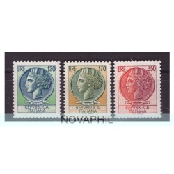 SIRACUSANA  1977  - 3 VALORI  120  170  350    NUOVI  **