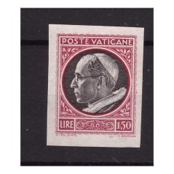 VATICANO 1945 - MEDAGLIONCINI  Lire 1,50    NON   DENTELLATO    **