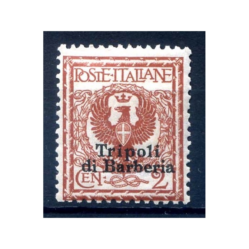 TRIPOLI DI BARBERIA 1909 - CENT. 2 NUOVO **