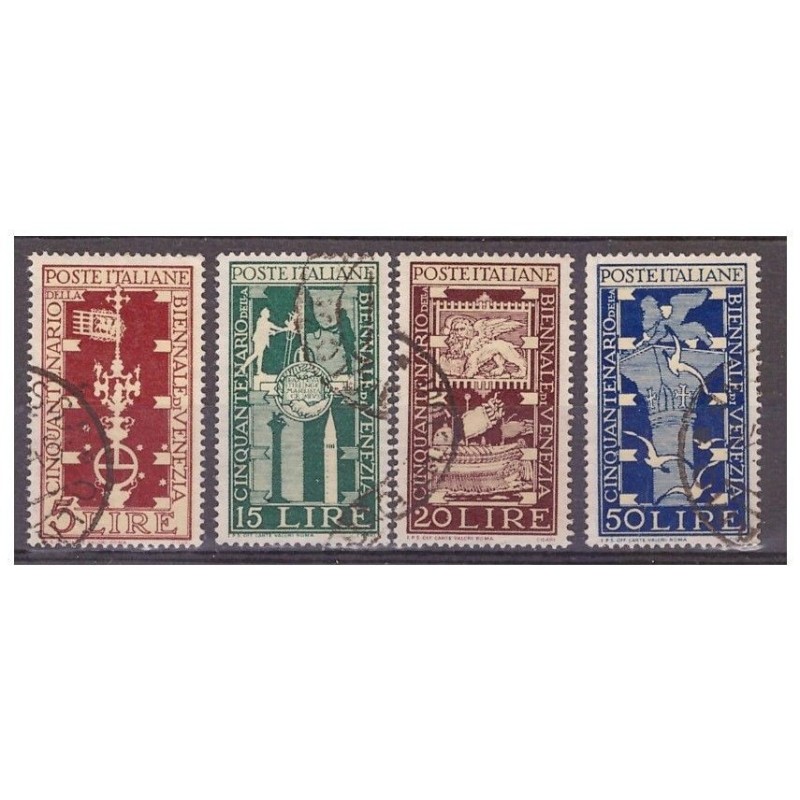 BIENNALE DI VENEZIA 1949 - SERIE USATA