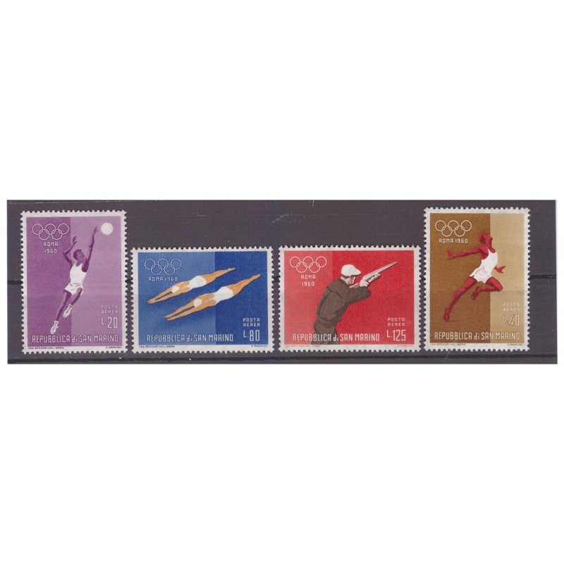 SAN MARINO 1960 -  OLIMPIADI DI ROMA  - PA   SERIE   NUOVA    **