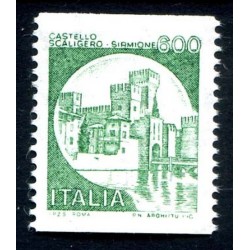 ITALIA 1980  - Castelli in  Bobina Lire 600  NUOVO **