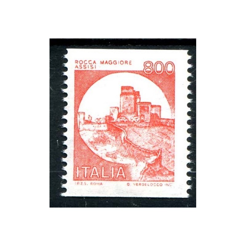 ITALIA 1980  - Castelli in  Bobina Lire 800  NUOVO **