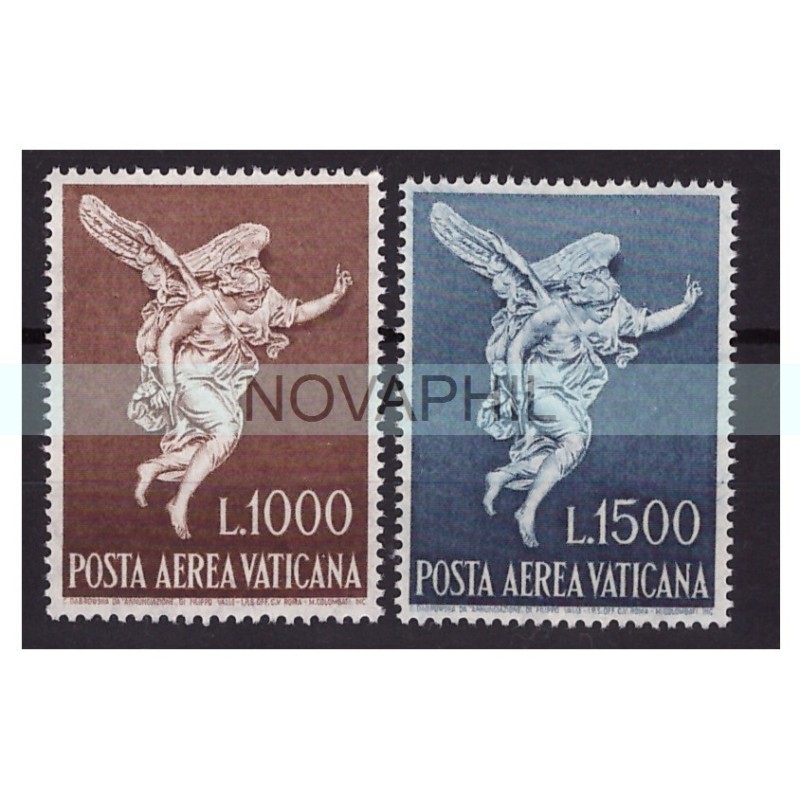VATICANO 1962  -  POSTA AEREA ARCANGELO GABRIELE NUOVA **