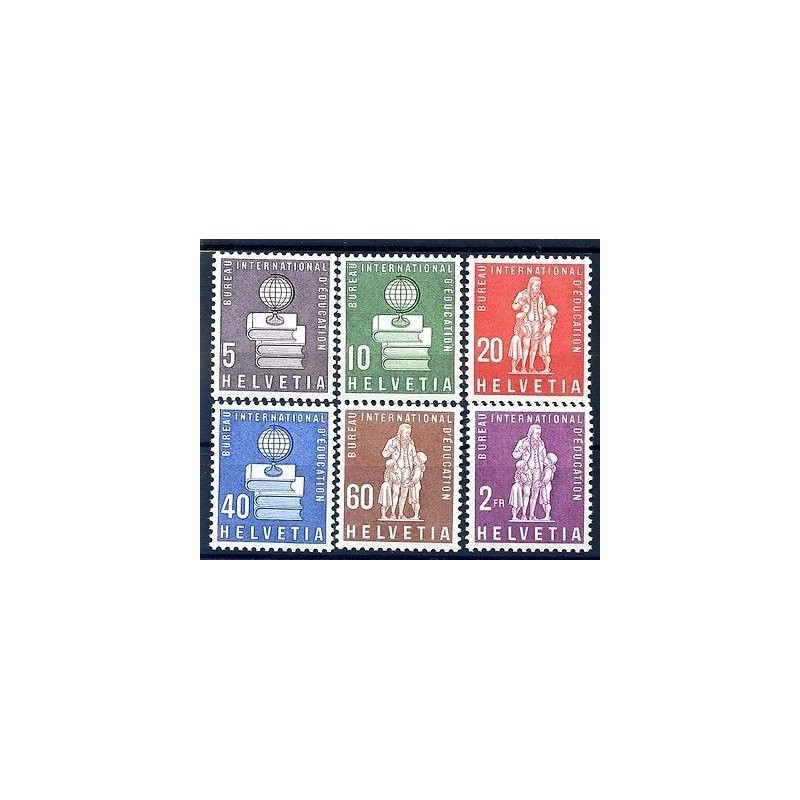 SVIZZERA 1958 - EDUCAZIONE   SERIE NUOVA **