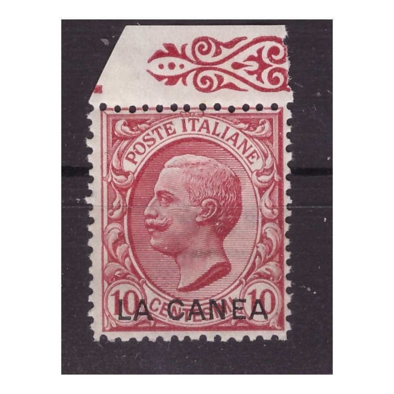 LA CANEA 1907 - CENTESIMI 10 NUOVO **