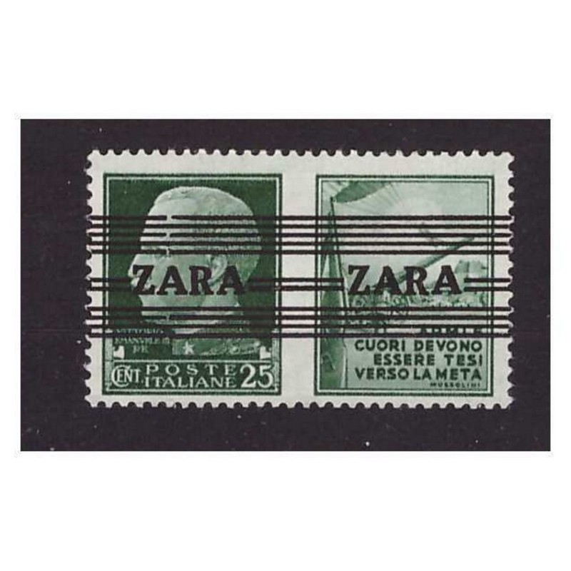 ZARA 1943 PROPAGANDA - CENTESIMI 25 - NUOVO **