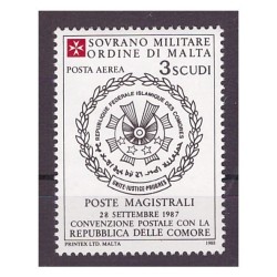 SMOM 1988 -  POSTA AEREA CONVENZIONI  -   NUOVO  **