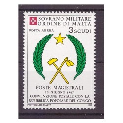 SMOM 1988 -  POSTA AEREA CONVENZIONI  -   NUOVO  **