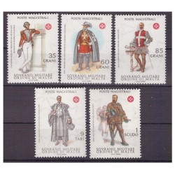 SMOM 1979 - Uniformi dell'Ordine  Serie Nuova **