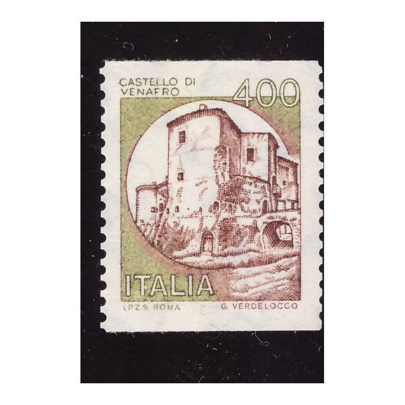 ITALIA 1980  - Castelli in  Bobina Lire 400  NUOVO **