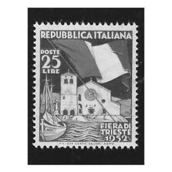 IV° FIERA DI TRIESTE    1952 - NUOVO **
