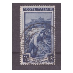 LAVORO 55 Lire Filigrana ruota I DA